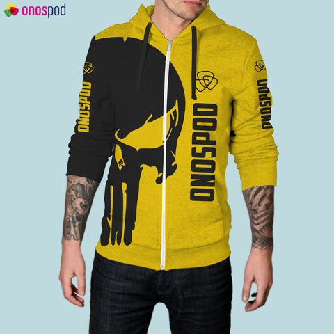 AOP Zip Hoodie 222